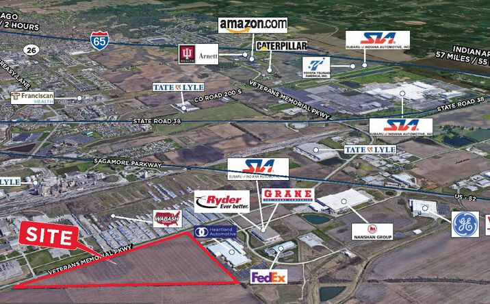 Pictures of Industrial, Land property located at 3601 Veterans Memorial Parkway South, Lafayette, IN 47909 for sales - image #1
