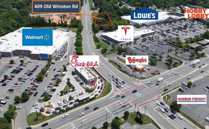 Pictures of Land property located at 409 OLD WINSTON RD, HIGH POINT, NC 27265 for sales - image #1