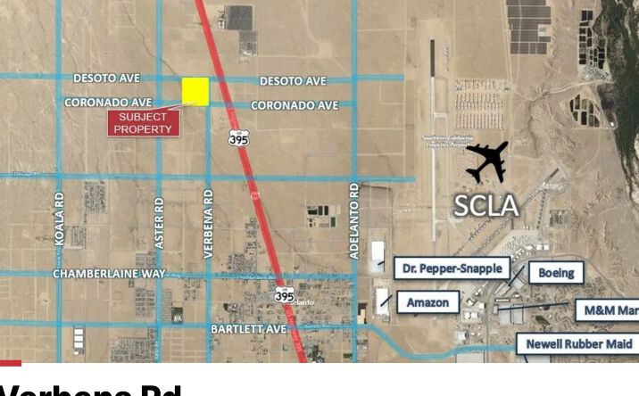 Pictures of Land property located at Verbena Rd, Adelanto, CA 92301 for sales - image #1