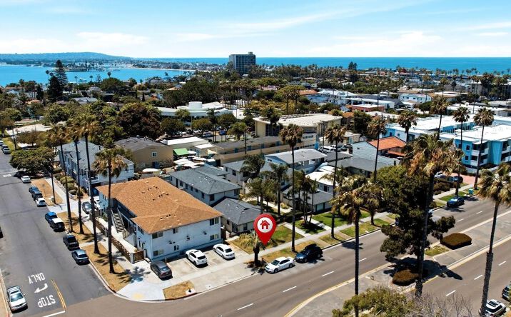 Pictures of Multifamily property located at 1065-1071 Grand Ave, San Diego, CA 92109 for sales - image #1