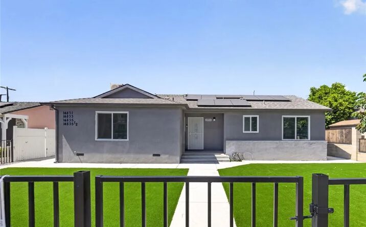 Pictures of Multifamily property located at 14831 Nordhoff Street, Panorama City, CA 91402 for sales - image #1