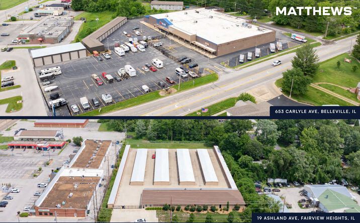 Pictures of Self Storage property located at 653 Carlyle Ave, Belleville, IL 62221, 19 Ashland Ave, Fairview Heights, IL 62208 for sales - image #1
