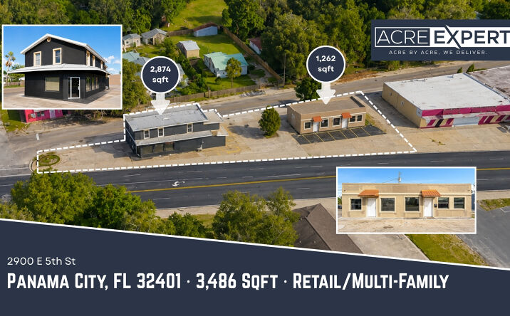 Pictures of Retail, Multifamily, Mixed Use property located at 2900 East 5th Street, Panama City, FL 32401 for sales - image #1