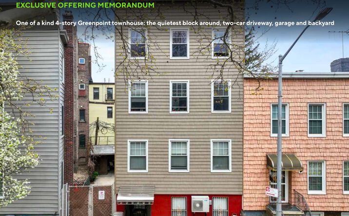 Pictures of Multifamily property located at 128 Oak Street, Brooklyn, NY 11222 for sales - image #1