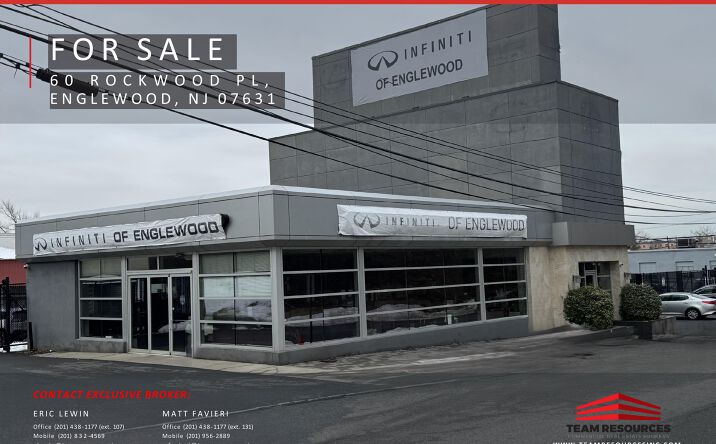 Pictures of Retail, Industrial property located at 60 Rockwood Place, Englewood, NJ 07631 for sales - image #1