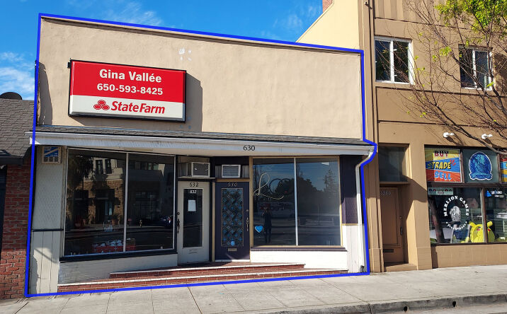 Pictures of Retail, Office property located at 630-632 El Camino Real, San Carlos, CA 94070 for sales - image #1