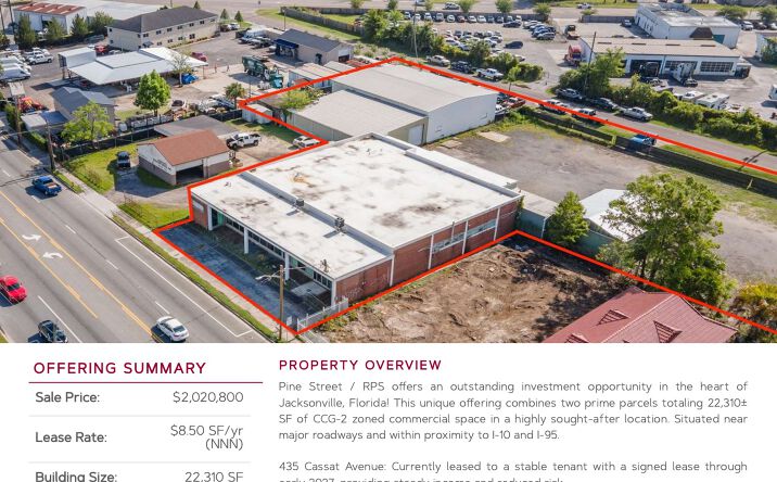 Pictures of Industrial property located at 435 Cassat Ave & 450 Ryan Avenue, Jacksonville, FL 32254 for sales - image #1
