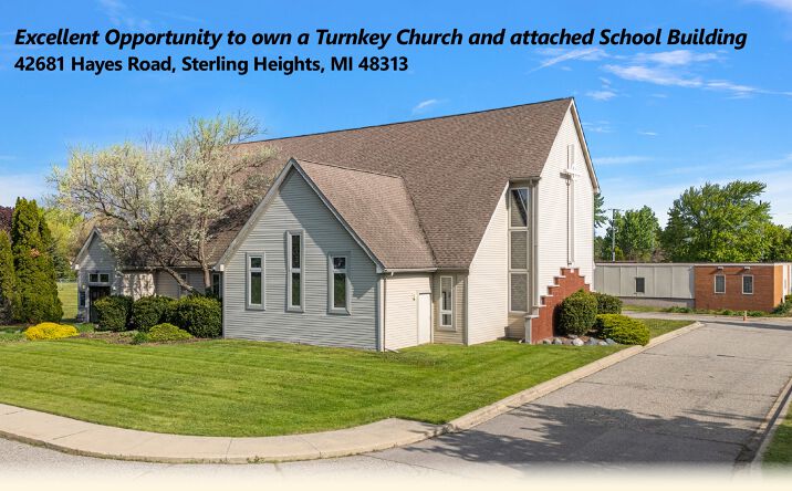 Pictures of Special Purpose property located at 42681 Hayes Road, Sterling Heights, MI 48313 for sales - image #1