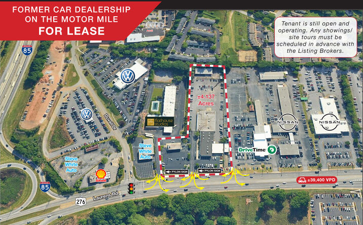Pictures of Retail property located at 2750 LAURENS RD, GREENVILLE, SC 29607-3820 for sales - image #1