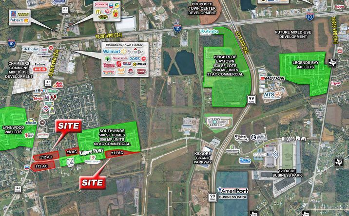 Pictures of Land property located at Kilgore Parkway, Baytown, TX 77523 for sales - image #1