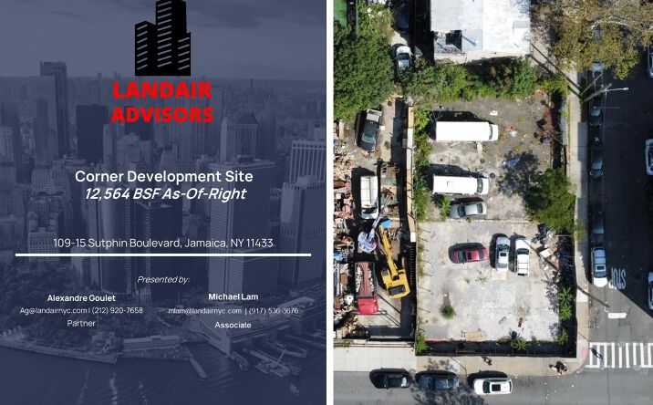 Pictures of Land property located at 109-15 Sutphin Boulevard, Jamaica, NY 11433 for sales - image #1