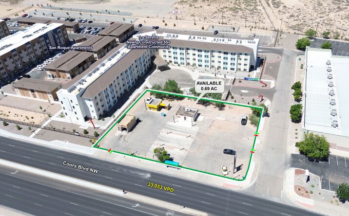 Pictures of Retail, Land property located at 455 Coors Boulevard Northwest, Albuquerque, NM 87121 for sales - image #1
