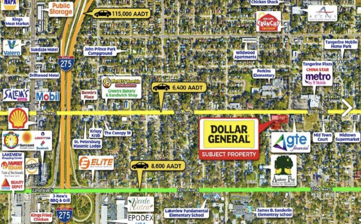 Pictures of Retail property located at 2216 18TH AVE S, ST. PETERSBURG, FL 33712 for sales - image #1