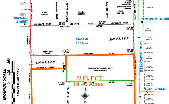 Pictures of Land property located at Eisenhower Blvd, Lehigh Acres, FL 33974 for sales - image #1