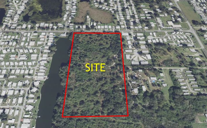 Pictures of Land property located at Skyview Drive, Lakeland, FL 33801 for sales - image #1