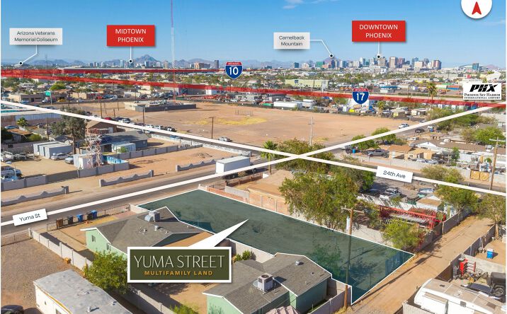 Pictures of Multifamily, Land property located at 2409 West Yuma Street, Phoenix, AZ 85009 for sales - image #1
