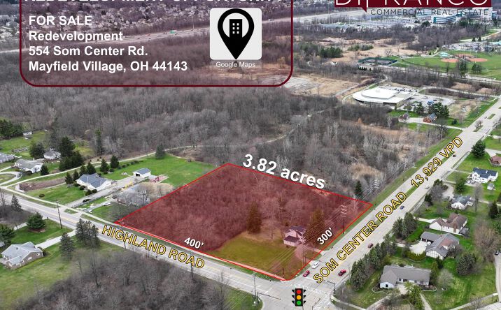 Pictures of Land property located at 554 Som Center Rd., Mayfield Village, OH 44143 for sales - image #1