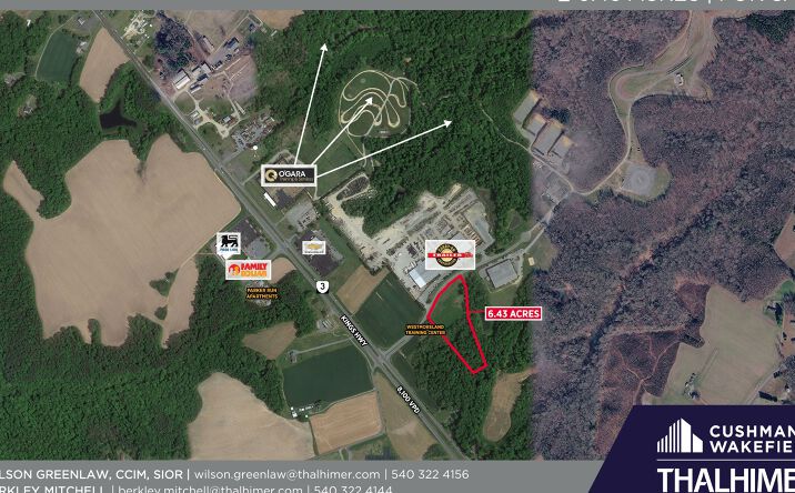 Pictures of Land property located at Westmoreland Industrial Park, Montross, VA 53188-5702 for sales - image #1