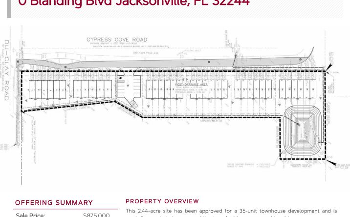 Pictures of Land property located at 0 Blanding Blvd, Jacksonville, FL 32244 for sales - image #1