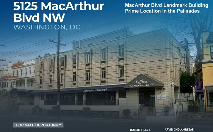 Pictures of Retail, Office, Mixed Use property located at 5125 MacArthur Blvd NW, Washington, DC 20016 for sales - image #1