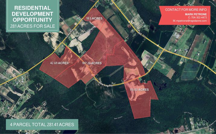 Pictures of Land property located at 401 Pine Log Rd, Lumberton, NC 28360 for sales - image #1