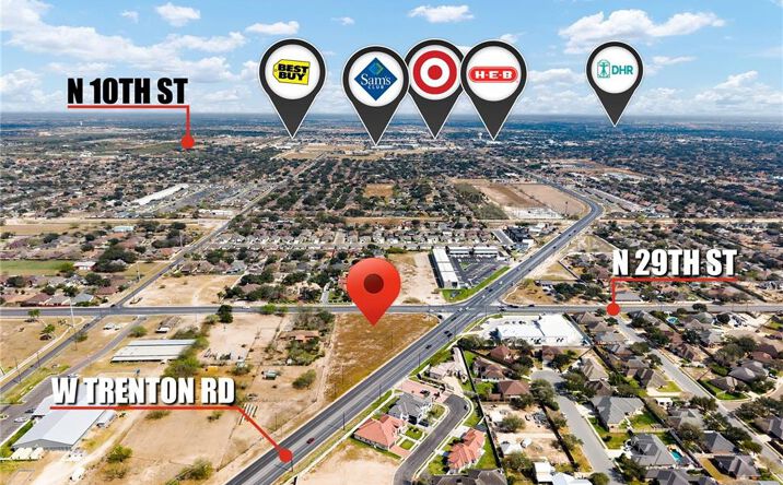 Pictures of Land property located at Trenton Street, McAllen, TX 78504 for sales - image #1