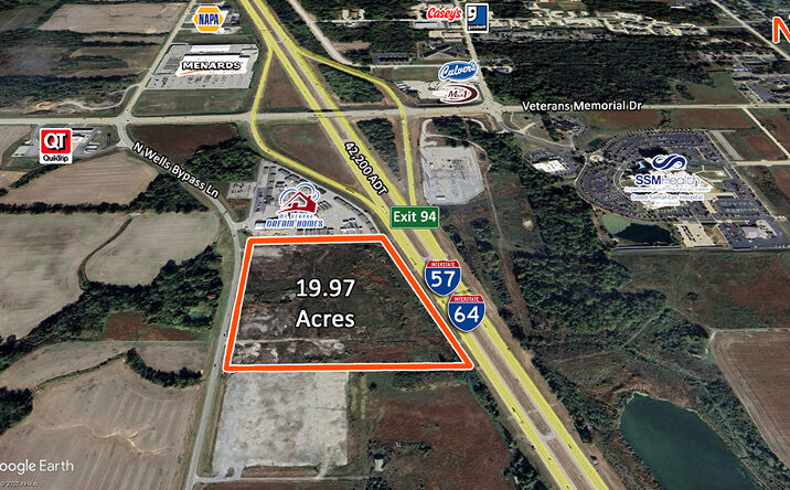 Pictures of Land property located at 11650 North Wells Bypass Road, Mt Vernon, IL 62864 for sales - image #1
