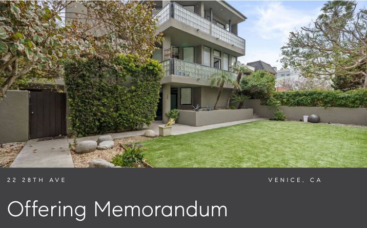 Pictures of Multifamily property located at 22 28th Ave, Venice, CA 90291 for sales - image #1