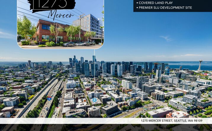 Pictures of Retail, Mixed Use, Land property located at 1275 Mercer Street, Seattle, WA 98109 for sales - image #1