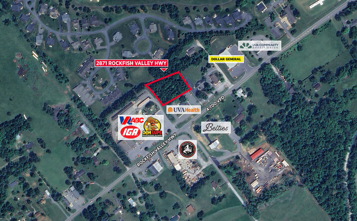 Pictures of Land property located at 2871 Rockfish Valley Hwy, Nellysford, VA 22958 for sales - image #1