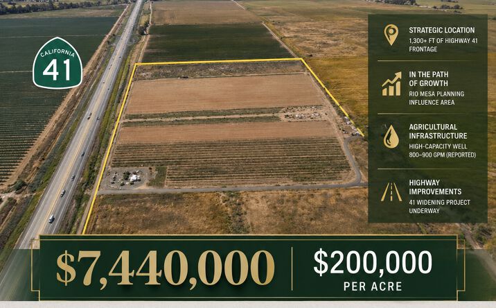 Pictures of Land property located at 41737 Avenue 13, Madera, CA 93636 for sales - image #1