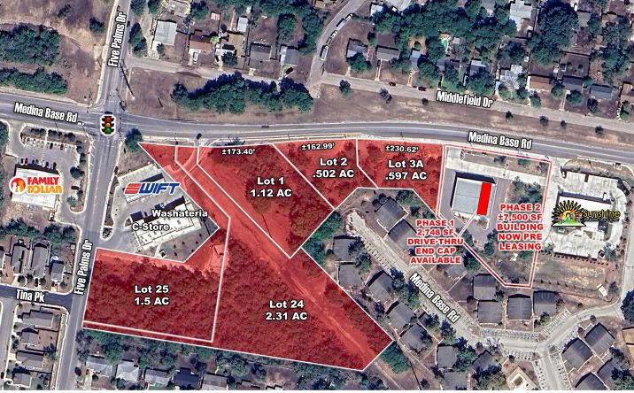 Pictures of Retail, Land property located at Five Palms Drive, San Antonio, TX 78242 for sales - image #1