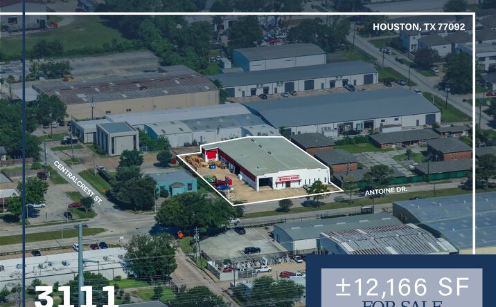 Pictures of Industrial property located at 3111 Antoine Dr., Houston, TX 77092 for sales - image #1