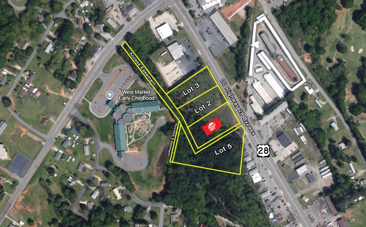 Pictures of Retail, Land property located at Highway 28 Bypass Lot 5, Anderson, SC 29624 for sales - image #1