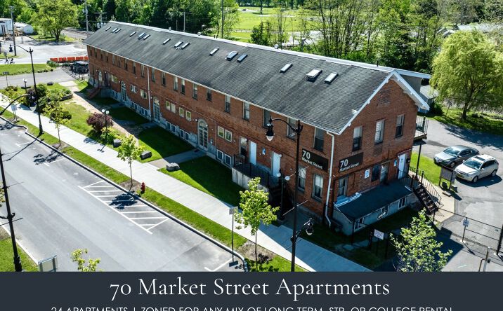 Pictures of Multifamily, Business for Sale property located at 70 MARKET ST, ONEONTA, NY 13820 for sales - image #1