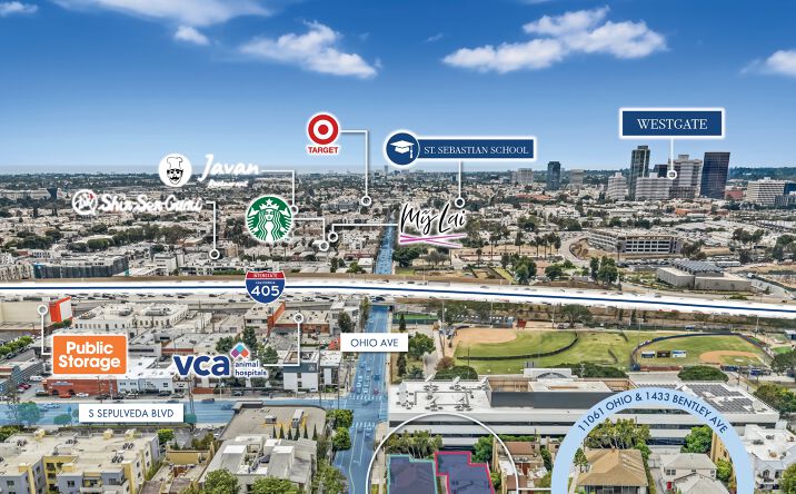 Pictures of Multifamily, Land property located at 11061 Ohio Avenue, Los Angeles, CA 90025 for sales - image #1