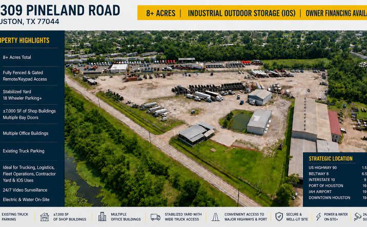 Pictures of Mixed Use, Land, Self Storage property located at 10309 PINELAND RD, HOUSTON, TX 77044-5765 for sales - image #1