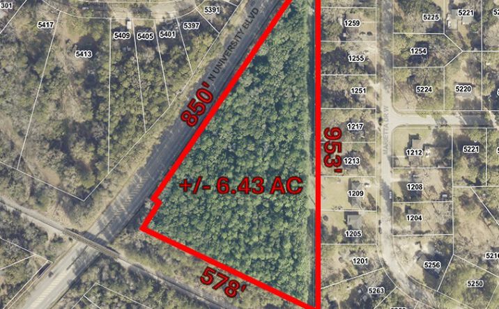 Pictures of Land property located at North University Boulevard, Mobile, AL 36608 for sales - image #1