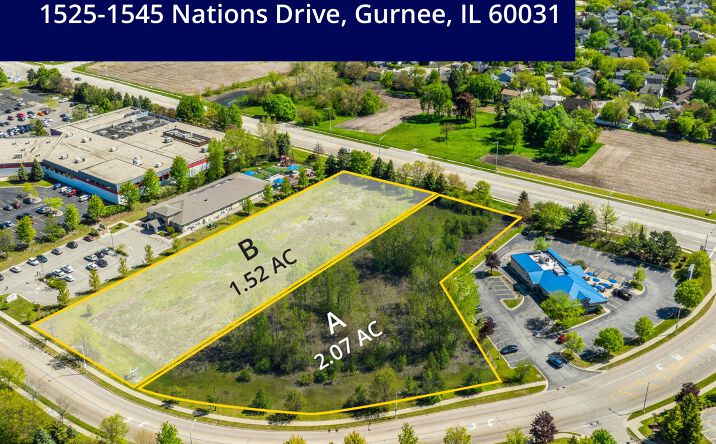 Pictures of Land property located at 1525-1545 Nations Drive, Gurnee, IL 60031 for sales - image #1