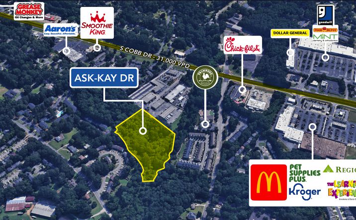 Pictures of Land property located at 2974 Ask-Kay Drive, Smyrna, GA 30082 for sales - image #1