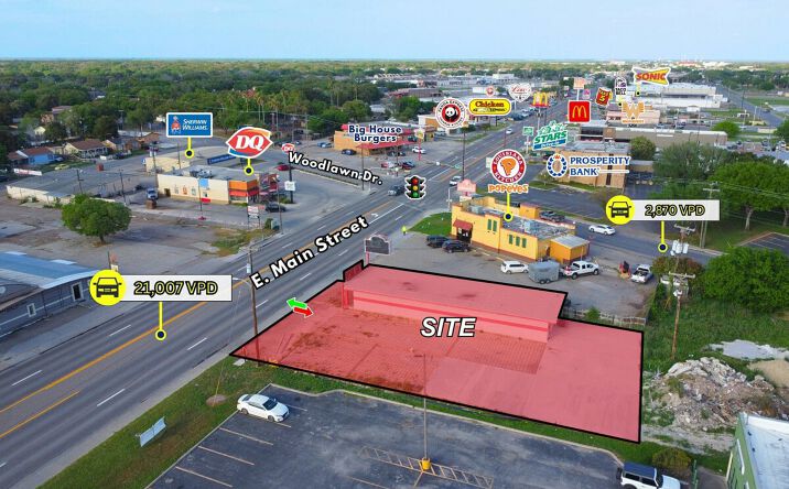 Pictures of Retail property located at 1172 E Main St, Alice, TX 78332 for sales - image #1
