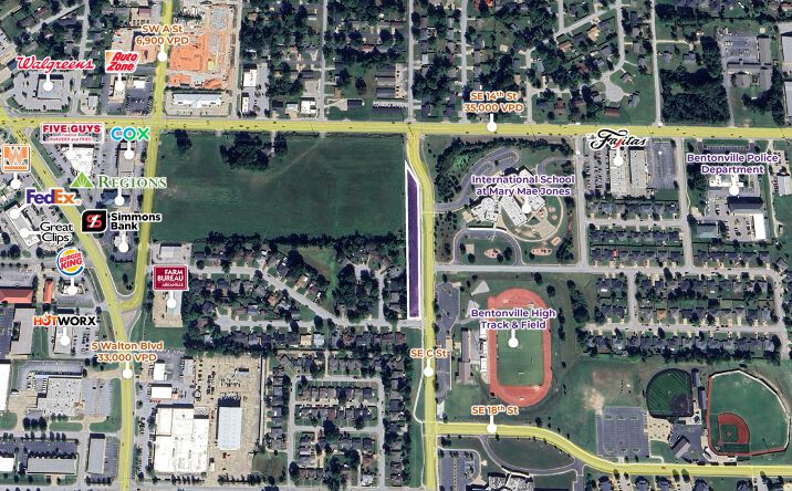 Southeast C Street, Bentonville