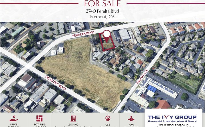 Pictures of Land property located at 3740 Peralta Blvd, Fremont, CA 94536-4845 for sales - image #1
