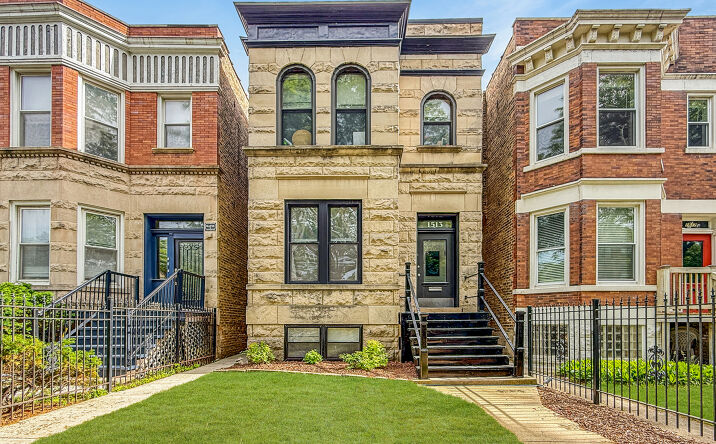 Pictures of Multifamily property located at 1513 W ADDISON Street, Chicago, IL 60613 for sales - image #1