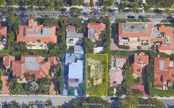 Pictures of Land property located at 219 Seminole Avenue, Palm Beach, FL 33480 for sales - image #1