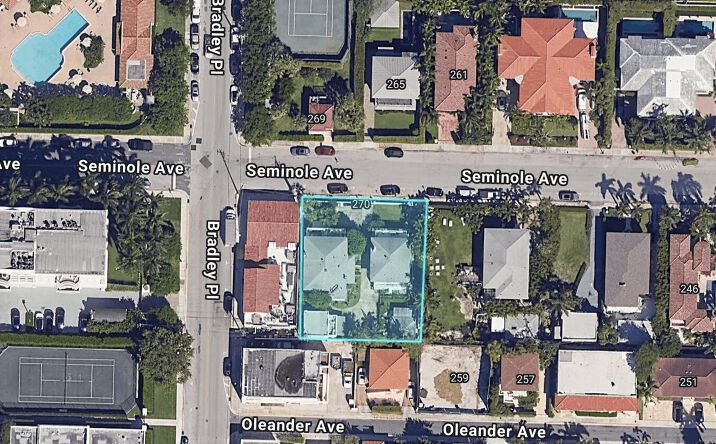 Pictures of Land property located at 264 Seminole Avenue, Palm Beach, FL 33480 for sales - image #1