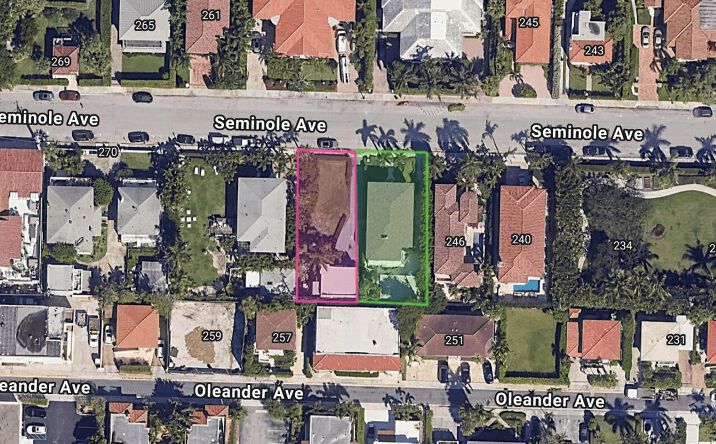 Pictures of Land property located at 256 Seminole Avenue, Palm Beach, FL 33480 for sales - image #1