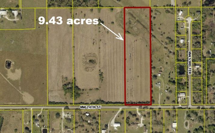 Pictures of Land property located at 5573 NW 24th Street, Okeechobee, FL 34972 for sales - image #1