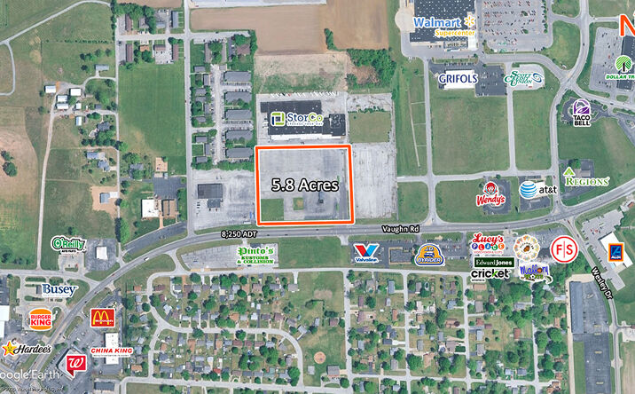 Pictures of Land property located at 1411 Vaughn Road, Wood River, IL 62095 for sales - image #1