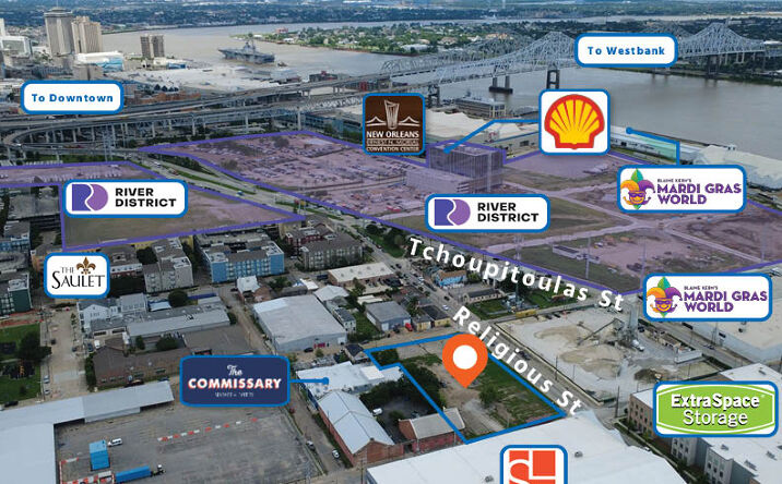Pictures of Land property located at 600 ORANGE ST, NEW ORLEANS, LA 70130 for sales - image #1